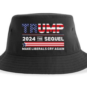 Trump 2024 Make Liberals Cry Again Sustainable Bucket Hat