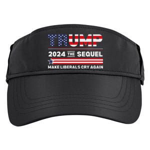 Trump 2024 Make Liberals Cry Again Adult Drive Performance Visor