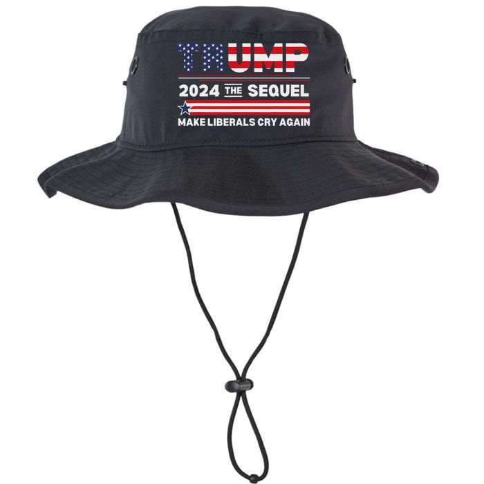 Trump 2024 Make Liberals Cry Again Legacy Cool Fit Booney Bucket Hat