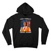 Trump 2024 Make Garbage Great Again Funny For Trump Us Flag Hoodie