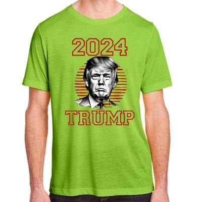 Trump 2024: MAGA Patriot Reelect Keep America Great! Adult ChromaSoft Performance T-Shirt