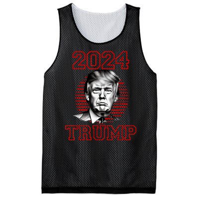 Trump 2024: MAGA Patriot Reelect Keep America Great! Mesh Reversible Basketball Jersey Tank