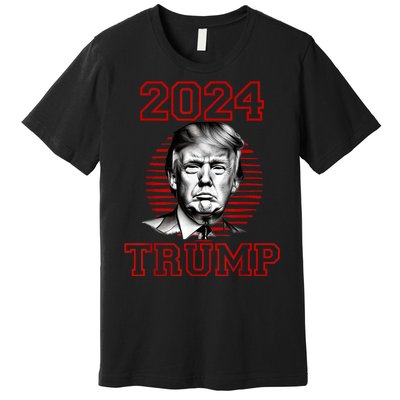 Trump 2024: MAGA Patriot Reelect Keep America Great! Premium T-Shirt