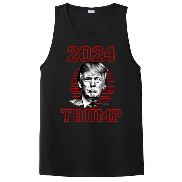 Trump 2024: MAGA Patriot Reelect Keep America Great! PosiCharge Competitor Tank