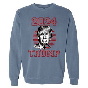 Trump 2024: MAGA Patriot Reelect Keep America Great! Garment-Dyed Sweatshirt