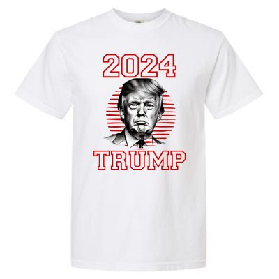 Trump 2024: MAGA Patriot Reelect Keep America Great! Garment-Dyed Heavyweight T-Shirt