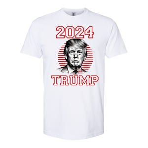 Trump 2024: MAGA Patriot Reelect Keep America Great! Softstyle CVC T-Shirt