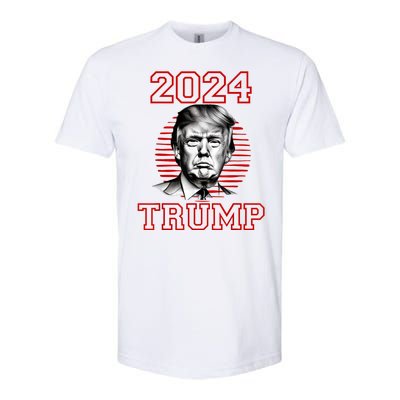 Trump 2024: MAGA Patriot Reelect Keep America Great! Softstyle CVC T-Shirt