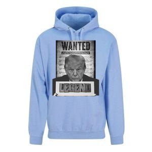 Trump 2024 Mugshot President Legend Unisex Surf Hoodie