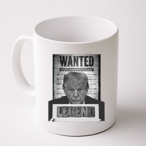 Trump 2024 Mugshot President Legend Coffee Mug