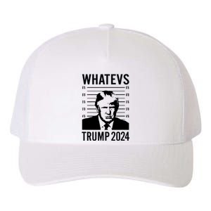 Trump 2024 Mugshot President Yupoong Adult 5-Panel Trucker Hat