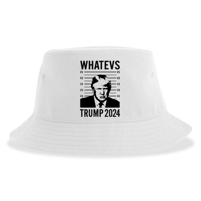 Trump 2024 Mugshot President Sustainable Bucket Hat