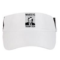 Trump 2024 Mugshot President Adult Drive Performance Visor