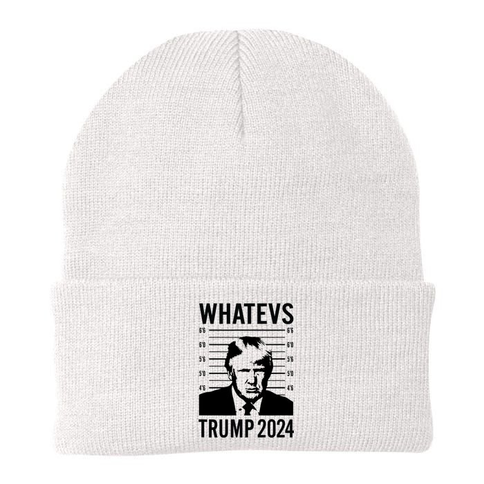 Trump 2024 Mugshot President Knit Cap Winter Beanie