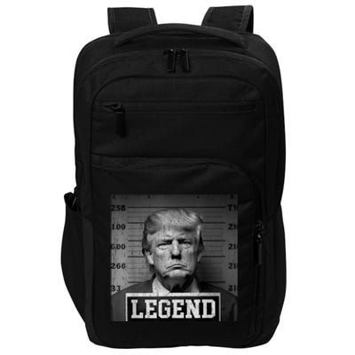 Trump 2024 Mugshot President Legend Impact Tech Backpack