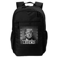 Trump 2024 Mugshot President Legend Daily Commute Backpack