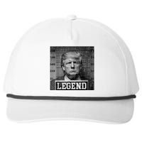 Trump 2024 Mugshot President Legend Snapback Five-Panel Rope Hat