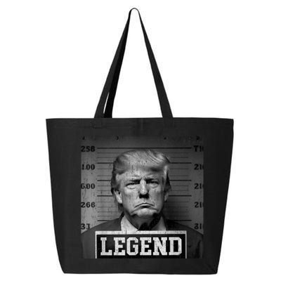 Trump 2024 Mugshot President Legend 25L Jumbo Tote