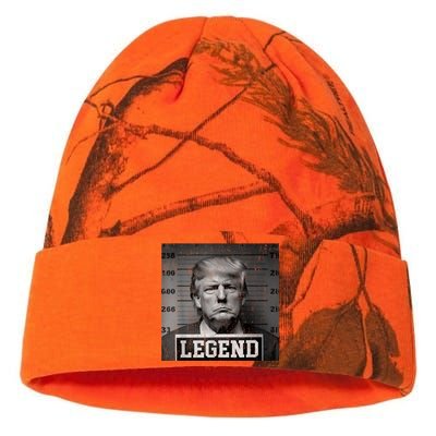 Trump 2024 Mugshot President Legend Kati Licensed 12" Camo Beanie