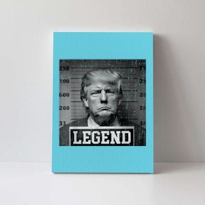 Trump 2024 Mugshot President Legend Pro Trump Canvas