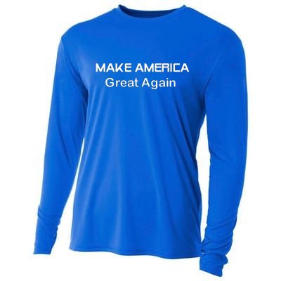 Trum 2024 Make America Great Again 2 Cooling Performance Long Sleeve Crew