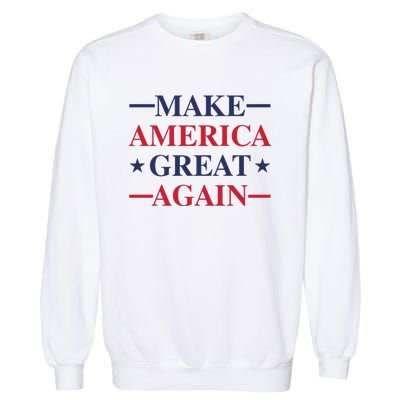 Trum 2024 Make America Great Again 4 Garment-Dyed Sweatshirt