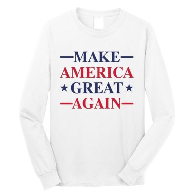 Trum 2024 Make America Great Again 4 Long Sleeve Shirt