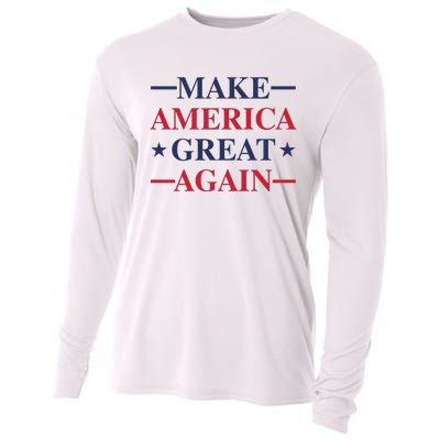 Trum 2024 Make America Great Again 4 Cooling Performance Long Sleeve Crew