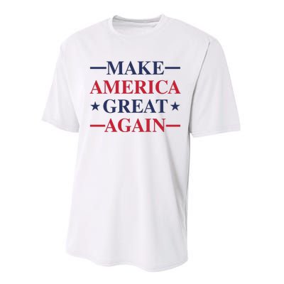 Trum 2024 Make America Great Again 4 Performance Sprint T-Shirt