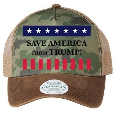 Trum 2024 Make America Great Again 6 Legacy Tie Dye Trucker Hat