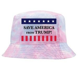 Trum 2024 Make America Great Again 6 Tie-Dyed Bucket Hat