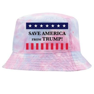 Trum 2024 Make America Great Again 6 Tie-Dyed Bucket Hat