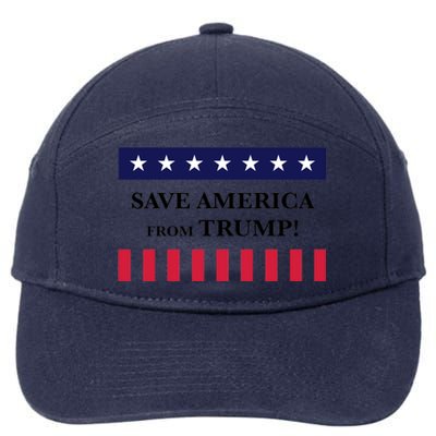 Trum 2024 Make America Great Again 6 7-Panel Snapback Hat