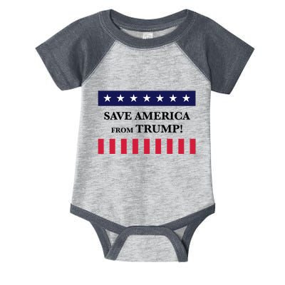 Trum 2024 Make America Great Again 6 Infant Baby Jersey Bodysuit