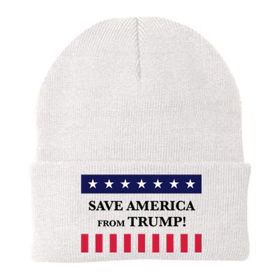 Trum 2024 Make America Great Again 6 Knit Cap Winter Beanie