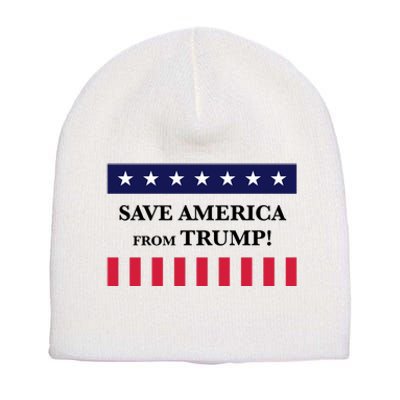 Trum 2024 Make America Great Again 6 Short Acrylic Beanie