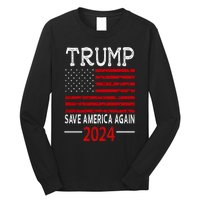 Trum 2024 Make America Great Again 7 Long Sleeve Shirt