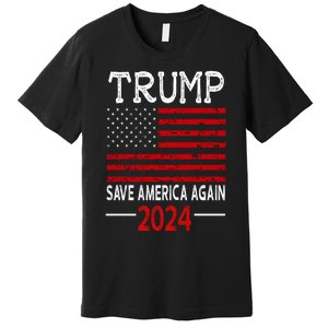 Trum 2024 Make America Great Again 7 Premium T-Shirt