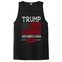 Trum 2024 Make America Great Again 7 PosiCharge Competitor Tank