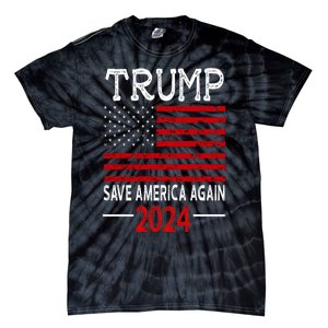 Trum 2024 Make America Great Again 7 Tie-Dye T-Shirt