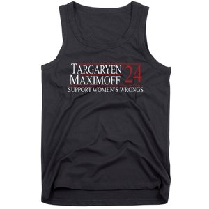 Targaryen 24 Maximoff Support Womens Wrongs Tank Top