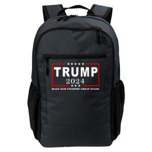 Trump 2024 Make Our Country Great Again Daily Commute Backpack