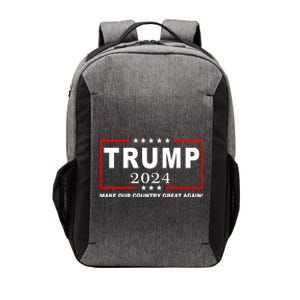 Trump 2024 Make Our Country Great Again Vector Backpack