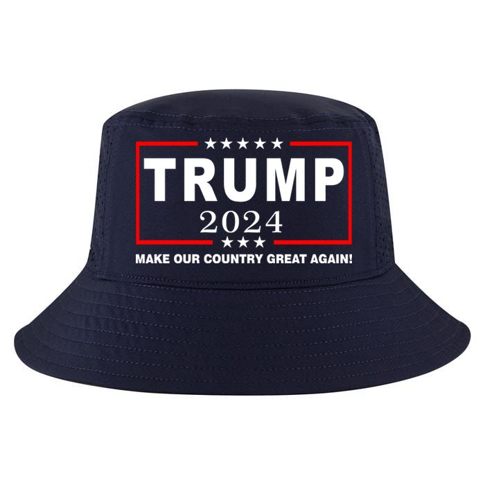 Trump 2024 Make Our Country Great Again Cool Comfort Performance Bucket Hat