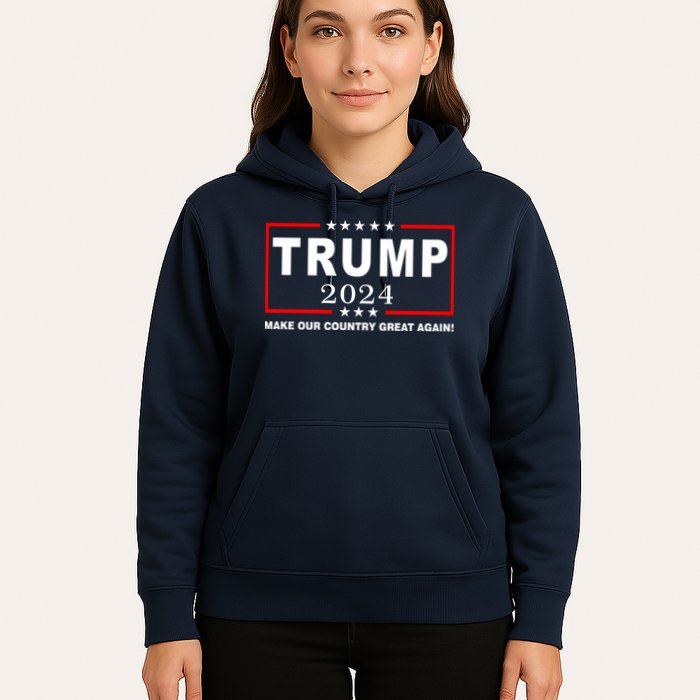 Trump 2024 Make Our Country Great Again Hoodie