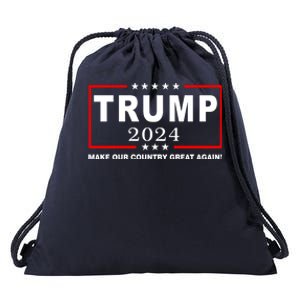 Trump 2024 Make Our Country Great Again Drawstring Bag