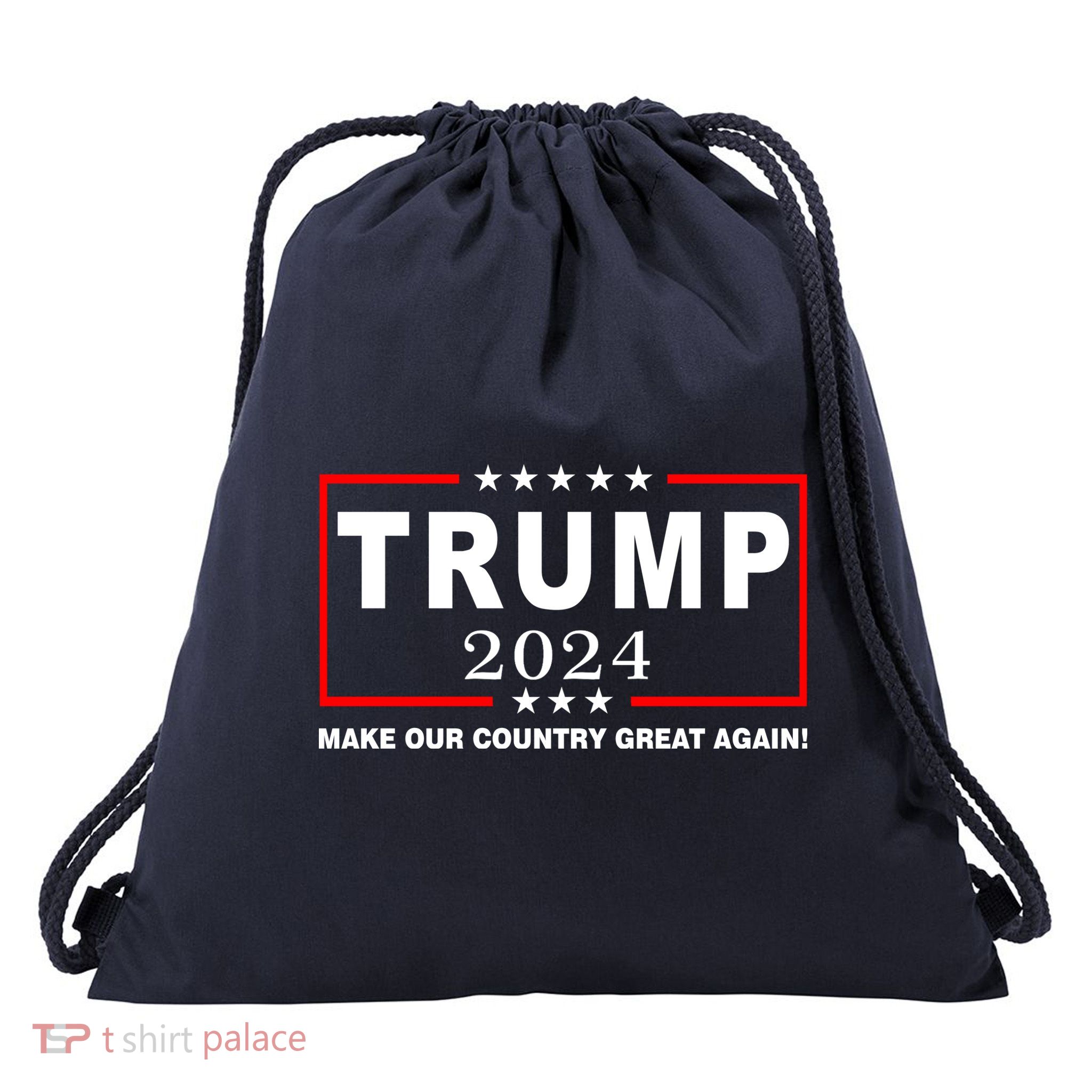 Trump 2024 Make Our Country Great Again Drawstring Bag