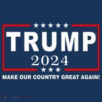 Trump 2024 Make Our Country Great Again Drawstring Bag