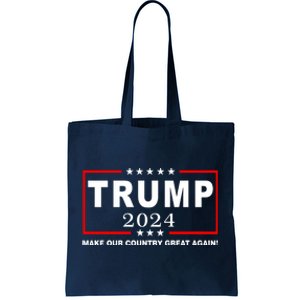 Trump 2024 Make Our Country Great Again Tote Bag