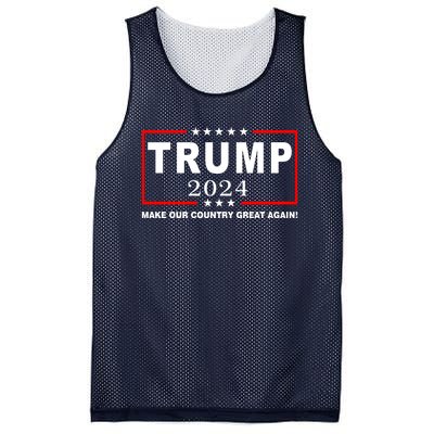 Trump 2024 Make Our Country Great Again Mesh Reversible Basketball Jersey Tank